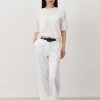 Jane Lushka Alinda Long Pants | White