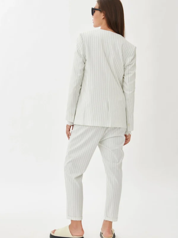 Jane Lushka Alma Blazer | White