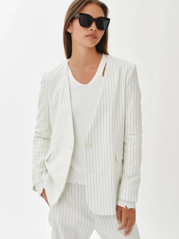 Jane Lushka Alma Blazer | White