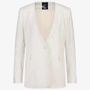 Jane Lushka Alma Blazer | White