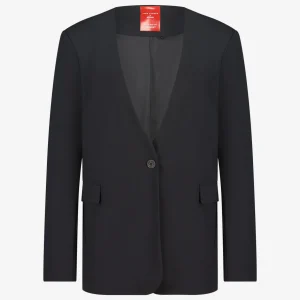 Jane Lushka Alma Blazer Technical Jersey | Black