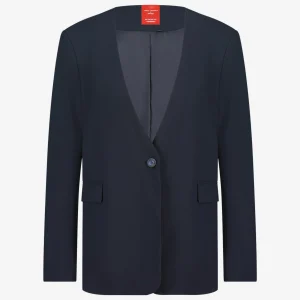 Jane Lushka Alma Blazer Technical Jersey | Blue