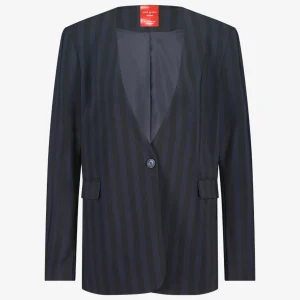 Jane Lushka Alma Blazer Technical Jersey | Dark Blue