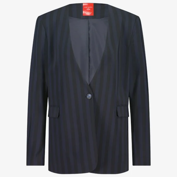 Jane Lushka Alma Blazer Technical Jersey | Dark Blue