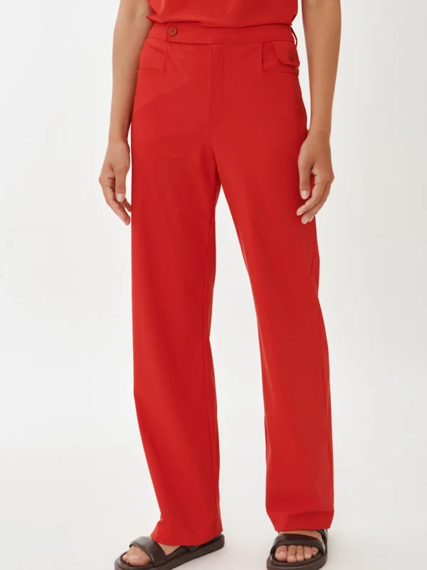 Jane Lushka Angela Pants Technical Jersey | Red