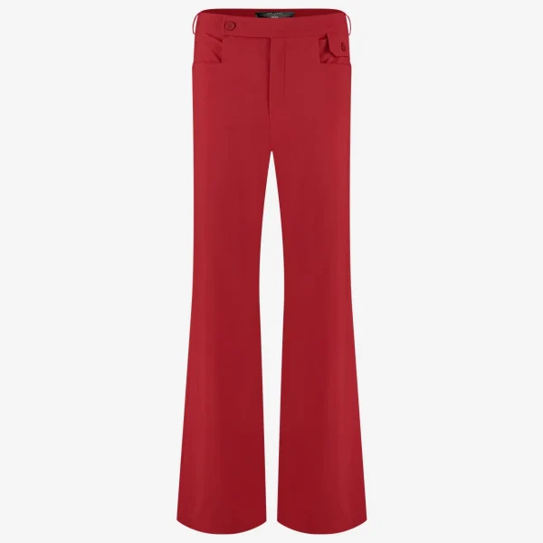 Jane Lushka Angela Pants Technical Jersey | Red