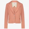 Jane Lushka Atina Blazer Technical Jersey | Apricot