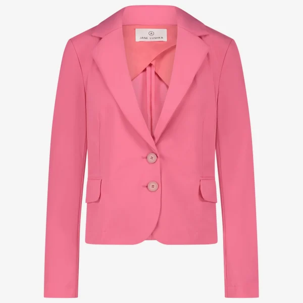 Jane Lushka Atina Blazer Technical Jersey | Pink