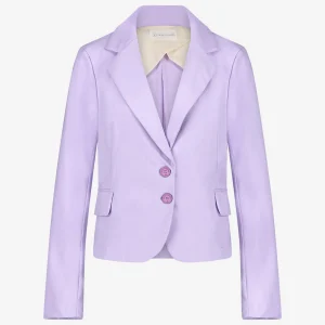 Jane Lushka Atina Blazer Technical Jersey | Lila