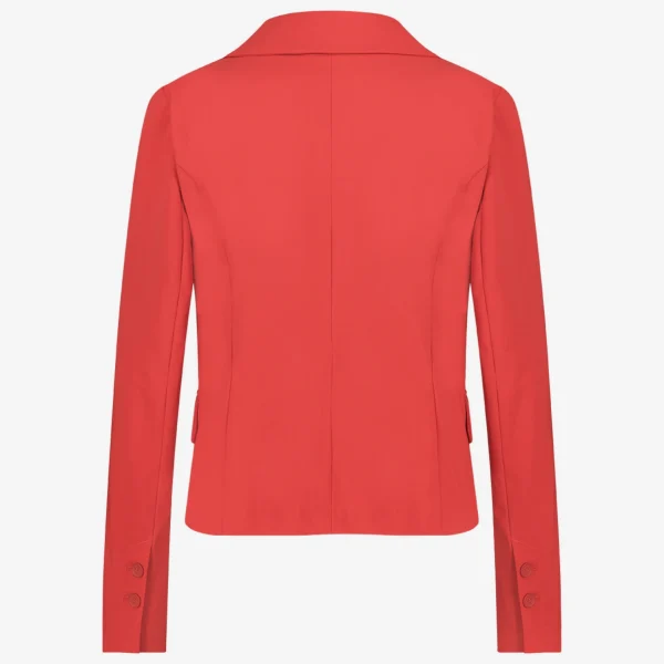 Jane Lushka Atina Blazer Technical Jersey | Red