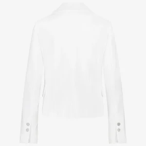 Jane Lushka Atina Blazer Technical Jersey | White