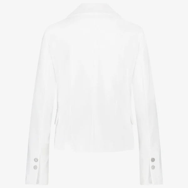 Jane Lushka Atina Blazer Technical Jersey | White