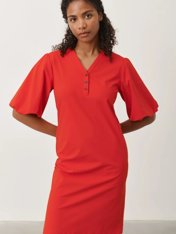 Jane Lushka Ava Dress Technical Jersey | Red