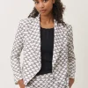 Jane Lushka Bart Blazer | White Black