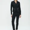 Jane Lushka Blazer Milano Technical Jersey | Black