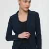 Jane Lushka Blazer Sofia Technical Jersey | Blue