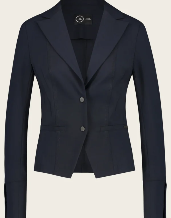 Jane Lushka Blazer Sofia Technical Jersey | Blue