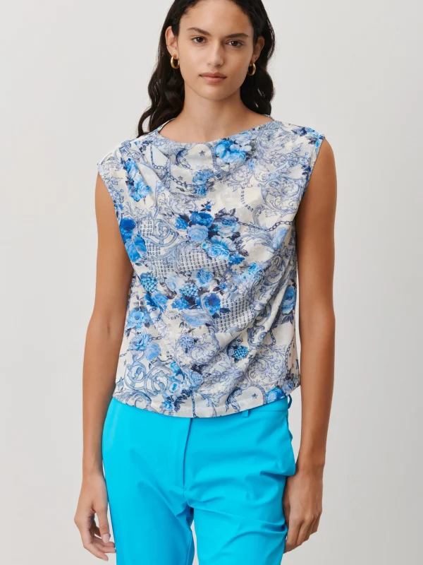 Jane Lushka Bloom Top | Blue