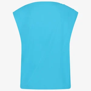 Jane Lushka Bloom Top Technical Jersey | Light Blue