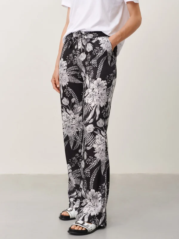 Jane Lushka Carola Pants | Black White