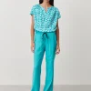 Jane Lushka Carola Pants | Turquoise