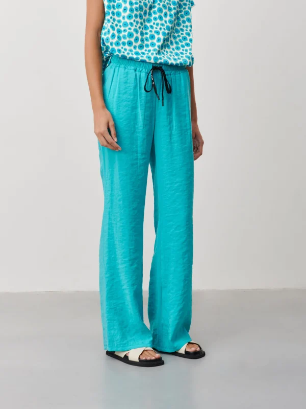 Jane Lushka Carola Pants | Turquoise