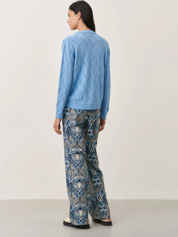 Jane Lushka Carola Pants Technical Jersey | Multi Blue