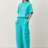 Jane Lushka Charly Pants | Turquoise