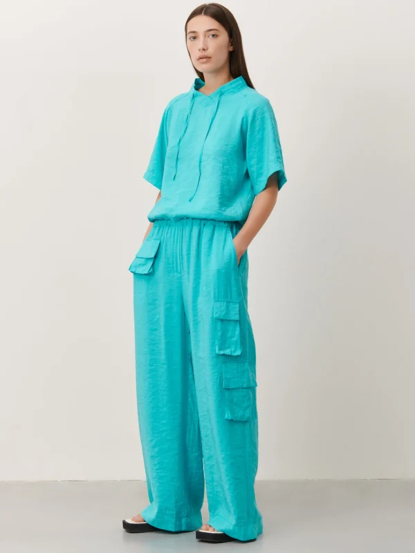 Jane Lushka Charly Pants | Turquoise