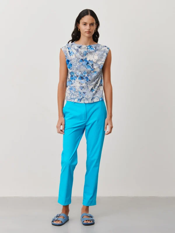 Jane Lushka Claudia Pants  Technical Jersey | Light Blue