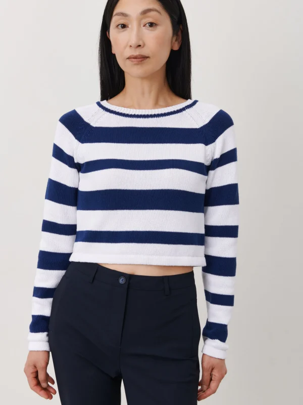 Jane Lushka Crop Pullover 2015A1 | Light Blue