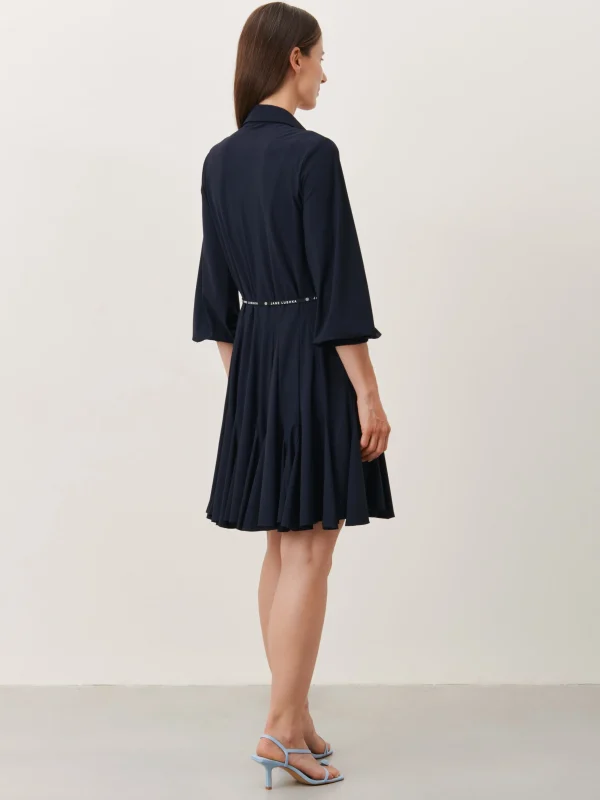 Jane Lushka Dio Dress Technical Jersey | Blue