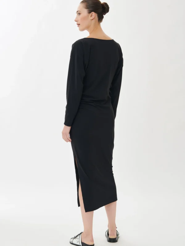 Jane Lushka Dion Dress Technical Jersey | Black