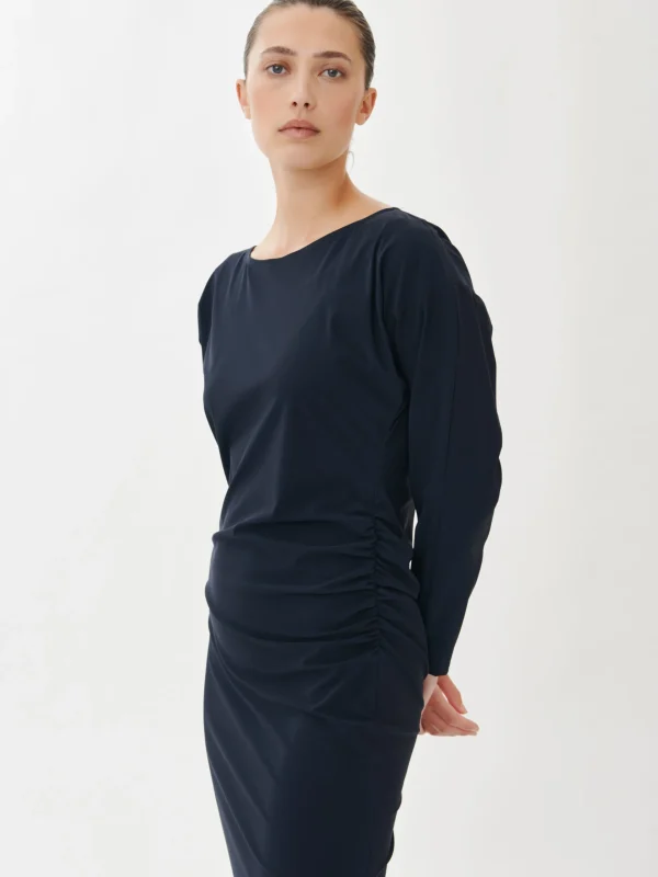 Jane Lushka Dion Dress Technical Jersey | Blue