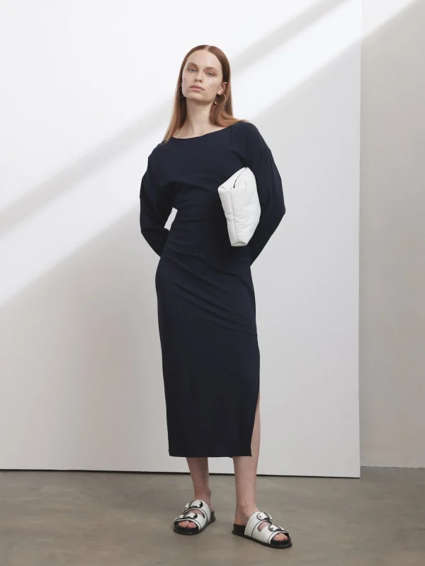 Jane Lushka Dion Dress Technical Jersey | Black