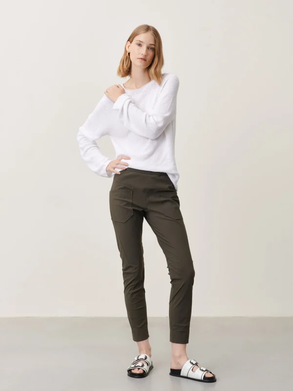 Jane Lushka Doris Pants Technical Jersey | Army