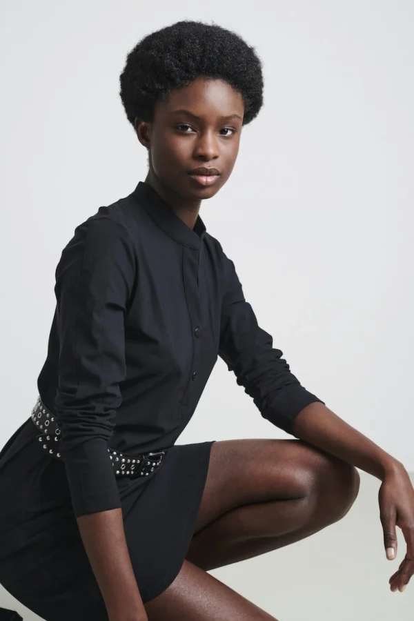 Jane Lushka Dress Eva Easy Wear | Black