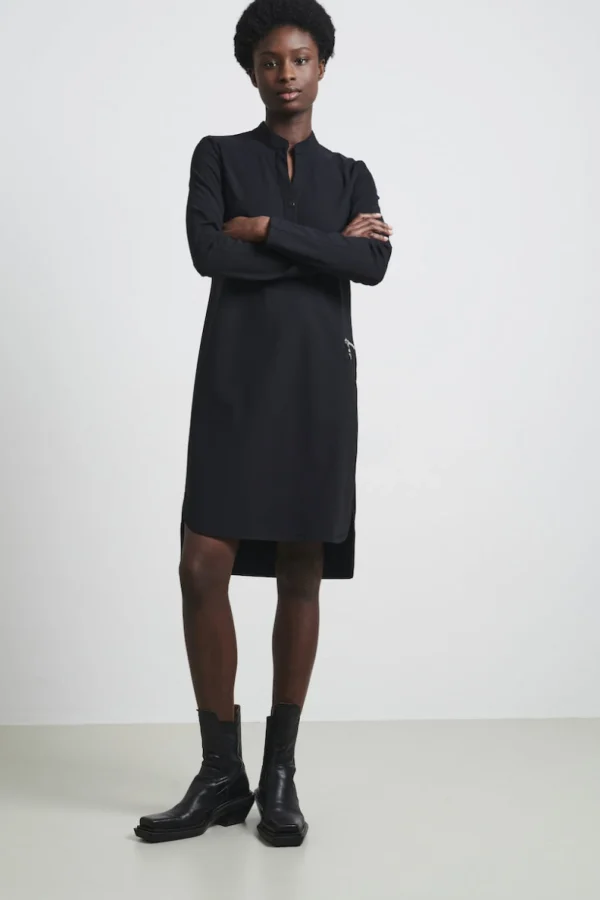 Jane Lushka Dress Eva Easy Wear | Black