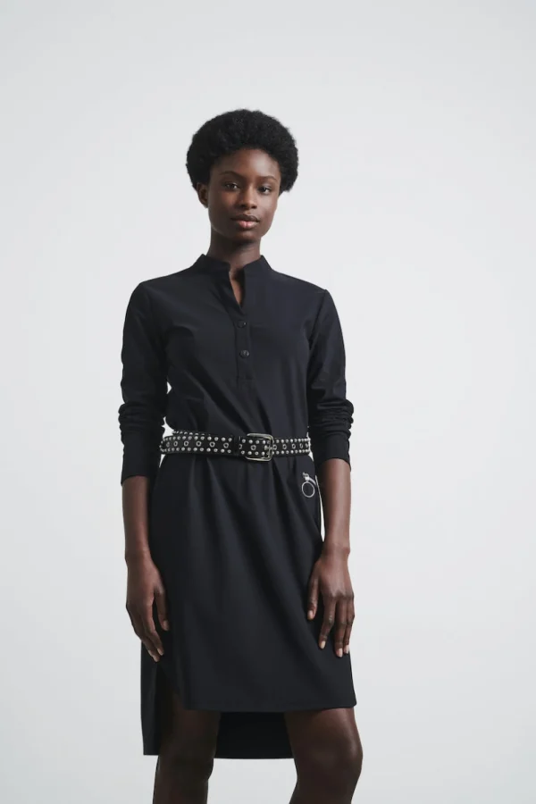 Jane Lushka Dress Eva Easy Wear | Black