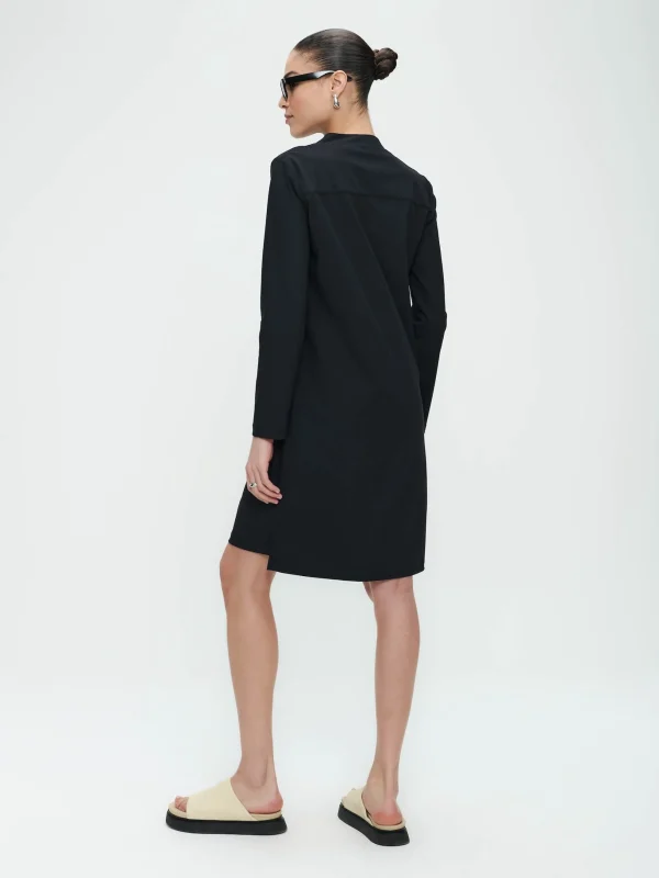 Jane Lushka Dress Kelly Technical Jersey | Black