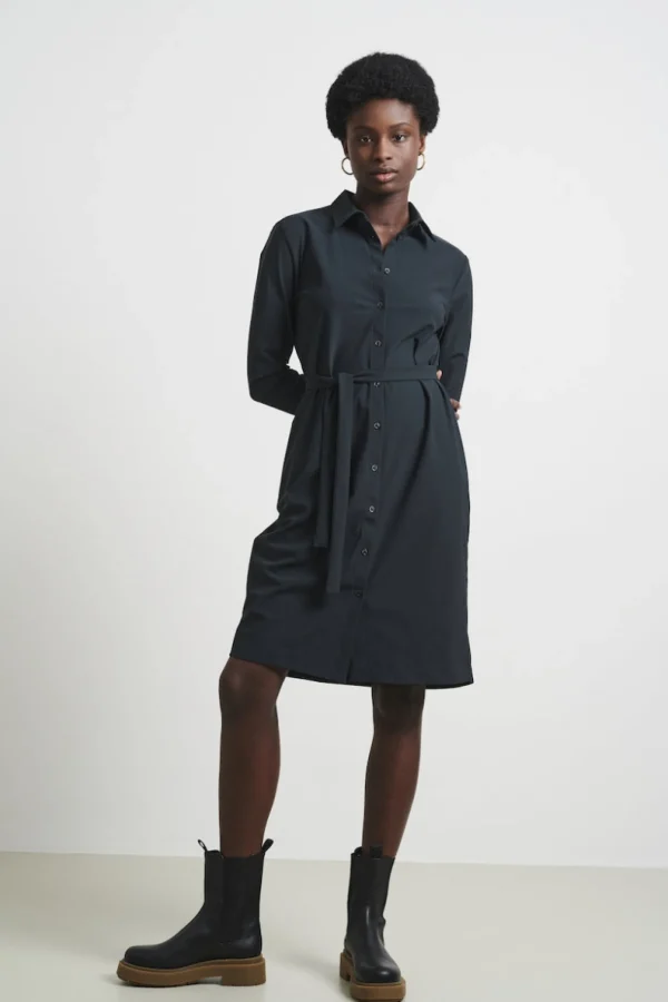 Jane Lushka Dress Nico Easy Wear | Grigio Notte