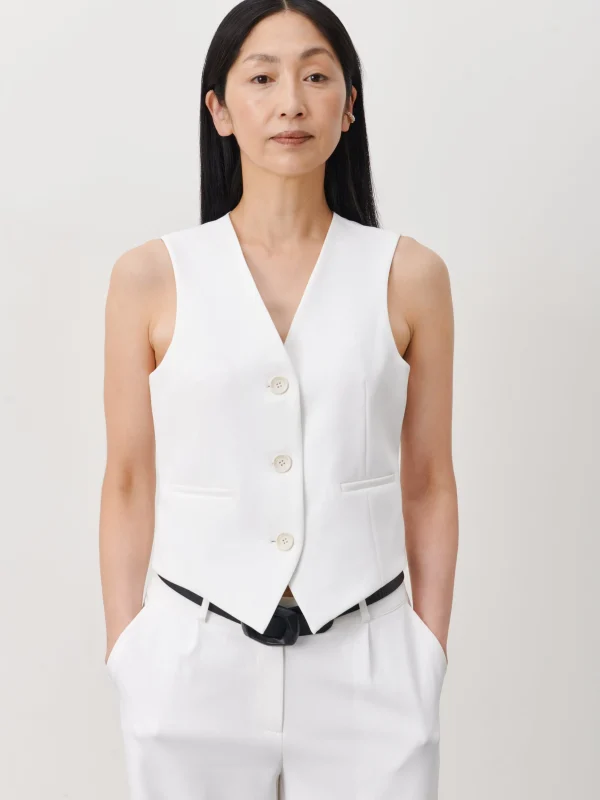 Jane Lushka Erik Vest | White