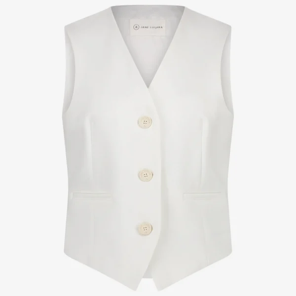 Jane Lushka Erik Vest | White