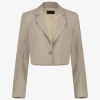 Jane Lushka Estele Blazer Technical Jersey | Sand