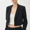 Jane Lushka Estele Blazer Technical Jersey | Black