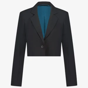 Jane Lushka Estele Blazer Technical Jersey | Black