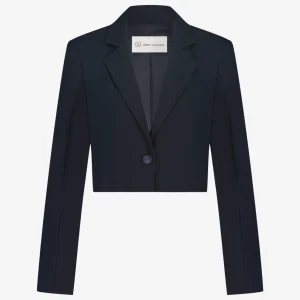 Jane Lushka Estele Blazer Technical Jersey | Blue