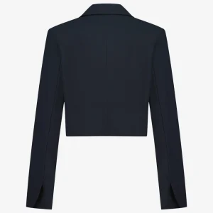 Jane Lushka Estele Blazer Technical Jersey | Blue