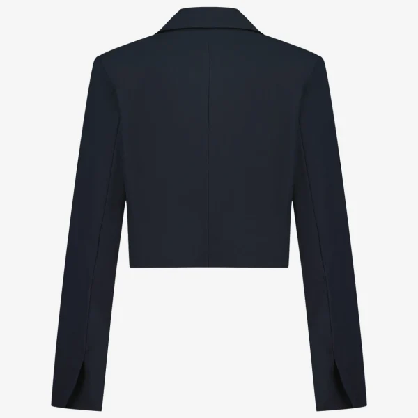 Jane Lushka Estele Blazer Technical Jersey | Blue