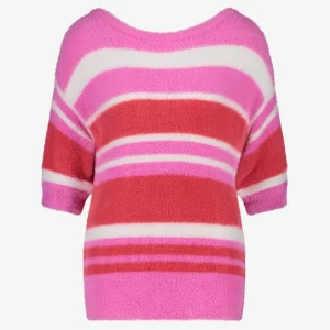 Jane Lushka Favola PU Top | Pink